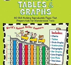 学乐练习册 Charts, Tables & Graphs, Grades 4-6