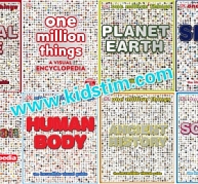 DK One Million Things 系列百科书【全8本】高清PDF版
