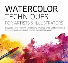 DK 2020新书 艺术家和插图画家的水彩技巧 Watercolour Techniques for Artists and Illustrators
