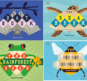 DK The Bee/Bat/Sea/Rainforest Book 四册百科知识英文绘本PDF