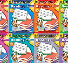 Daily warm ups reading G1-8 有答案 全8册高清PDF