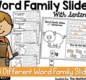 Word Family Sildes 高清PDF