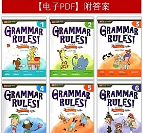 Grammar Rules 1-6 语法练习册