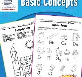 Scholastic Success with Basic Concepts pre-k