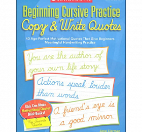Beginning Cursive Practice G2-4