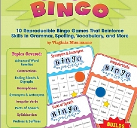 scholastic Language Arts Bingo