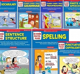 Scholastic No Boring Practice 共7本 PDF