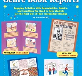 scholastic 24 Ready to Go Center Book Report