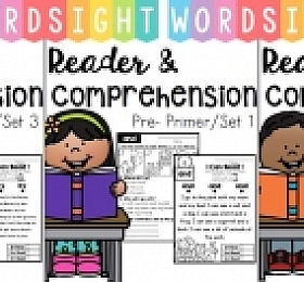 Sight Word Reader and Comprehension 三册 高清PDF下载
