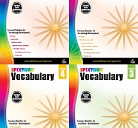 Spectrum Vocabulary G3-G6 共4册 高清PDF