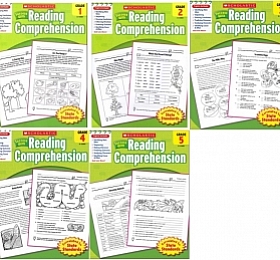 Scholastic Success with Reading Comprehension 1-5年级阅读理解练习册