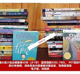 纽伯瑞大奖小说合辑套装40册(缺1本)共39册电子版