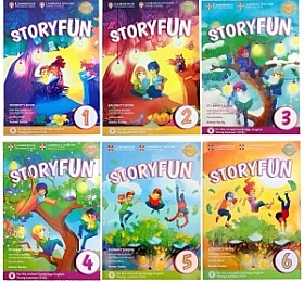 Cambridge Storyfun 1-6级别 YLE 含学生书+音频
