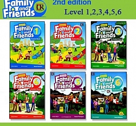 Family and Friends 美版 1-6级别 第二版牛津友邻少儿英语