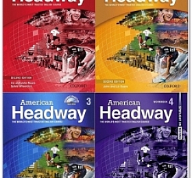 American headway 美版  第二版 starter-4 共5级别 课本+音频