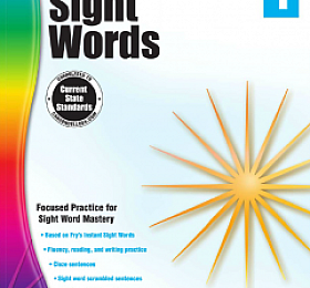 spectrum sight words K-1 两册下载