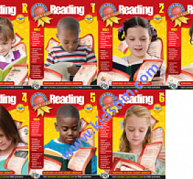 Master Skills Reading K-6级别共7册 阅读练习册