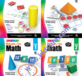 spectrum Hands On Math PK-2级别 共4册