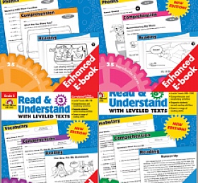 evan moor read and understand 共4本