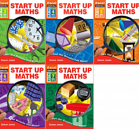 Excel START UP MATHS 3-7 共5册 澳州数学