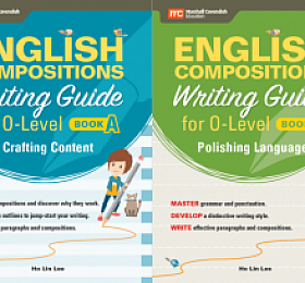 English composition book A,B两册 新加坡写作教材