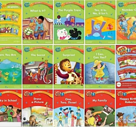 let’s go readers beginner-6 共7个级别 全56册+音频