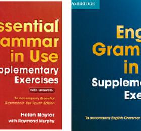 english grammar in use 语法练习册 两册