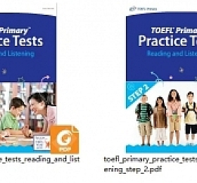 TOEFL Primary Practice Tests-Reading and Listening PDF共两册