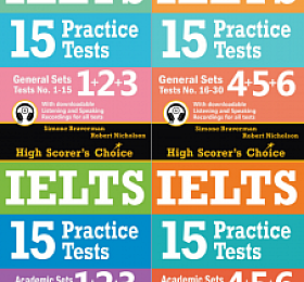 雅思高分选择系列 模拟卷练习册 High Scorers Choice IELTS 共4本PDF+音频