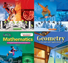 glencoe mathematics 加州数学教材 共4册 高清PDF