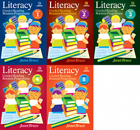 Literacy Guided Reading rotation Programme 1-5 共5册