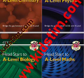 CGP Head start to A-Level 高中四个学科练习册 共4册 高清PDF
