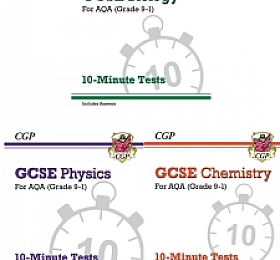 CGP GCSE for AQA Grade 9-1 10minute tests CGP10分钟测试 高清PDF