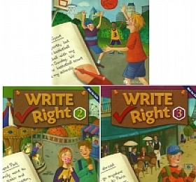 write right 1-3级别 含SB++WB+TB+单词表 有答案 写作教材