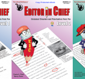 Editor in chief grammar disasters and punctuation faux pas 共5个级别