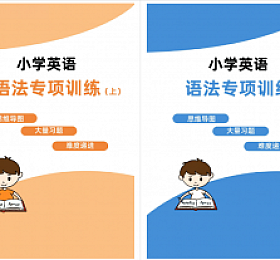 小学英语语法专项训练 上下册 PDF(有答案)