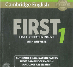 Cambridge English First 1 FCE标准版真题1 PDF+音频