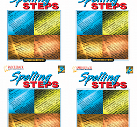 saddleback spelling steps 拼写练习册 1-4