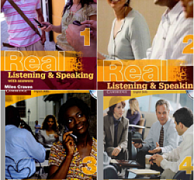 Real listening speaking 1-4级别 PDF+音频
