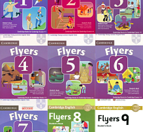 YLE Cambridge English TESTS Flyers 1-9 含PDF+音频