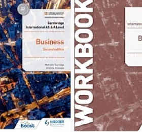 Cambridge International AS  A Level Business 商务教材 课本+练习 两册