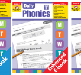 Evan Moor Daily Phonics G1-G3 共三册 高清PDF