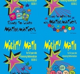 mighty math for 6-8year olds book1-3 +advancding mathematcian