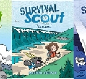 Survival Scout Lost in the Mountains,Tsunami,Sea 共三册 PDF下载 儿童避险自救指南
