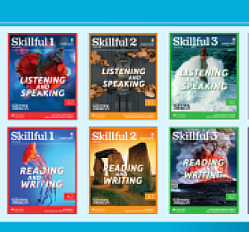 Skillful 第三版 听说读写 共10个级别 学生书,教师书,音频,视频,Worksheets,Wordlist