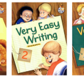 Very Easy Writing 1-3级别 写作教材 学生书,音频,教师书,答案,测试卷