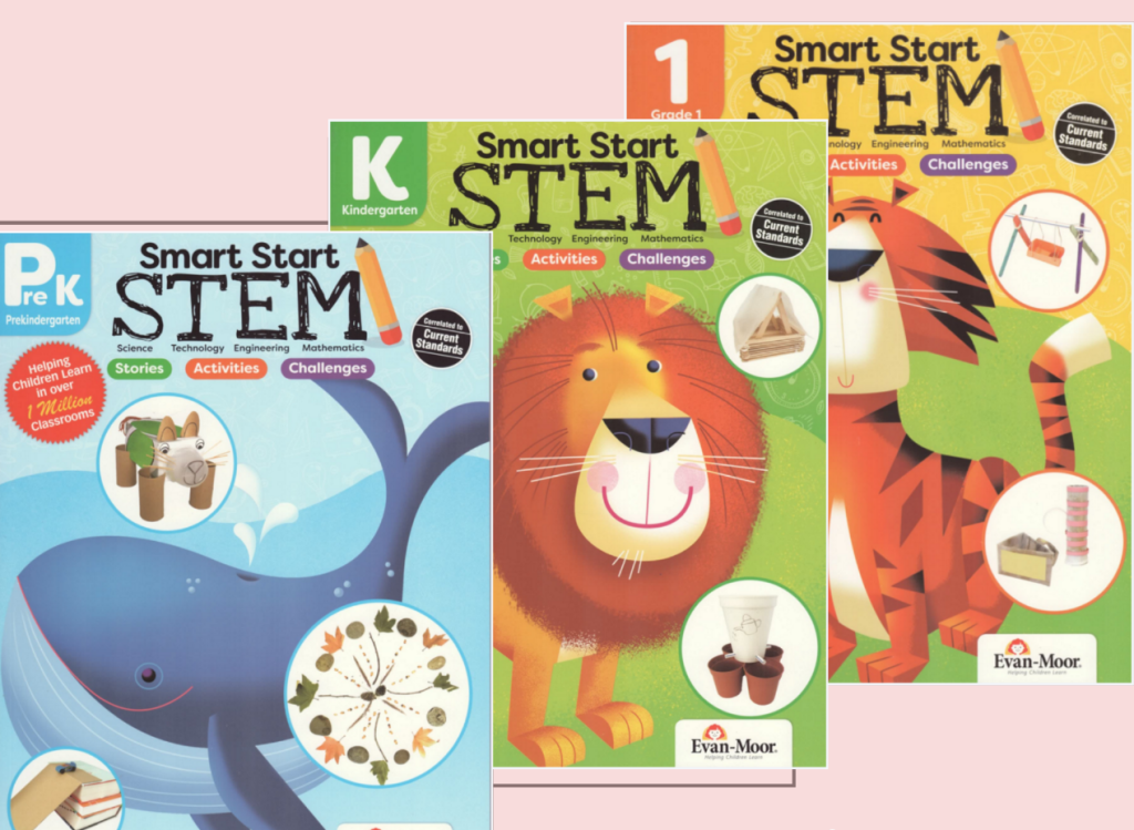 Evan Moor Smart Start STEM 全3册 PDF下载-我的小孩的成长分享